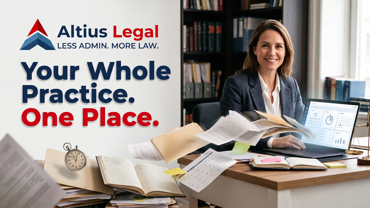 Altius Legal: your whole practice in one place