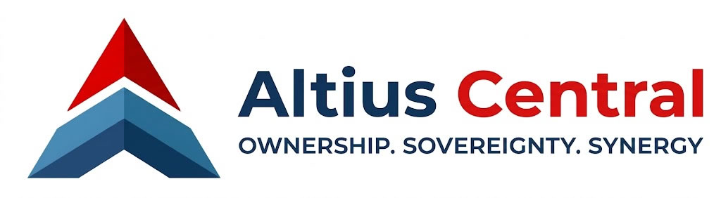 Choose ownership. Choose sovereignty. Choose Altius.